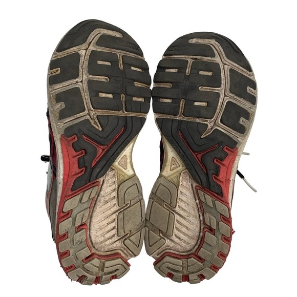 BROOKS Ravenna 7 Running Shoe Sneaker Black Red 9 Men Lace Up Walking Shoe - Picture 8 of 9